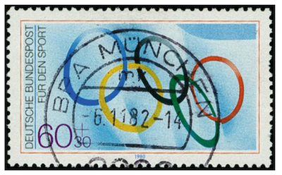 Olympiamarke 1980